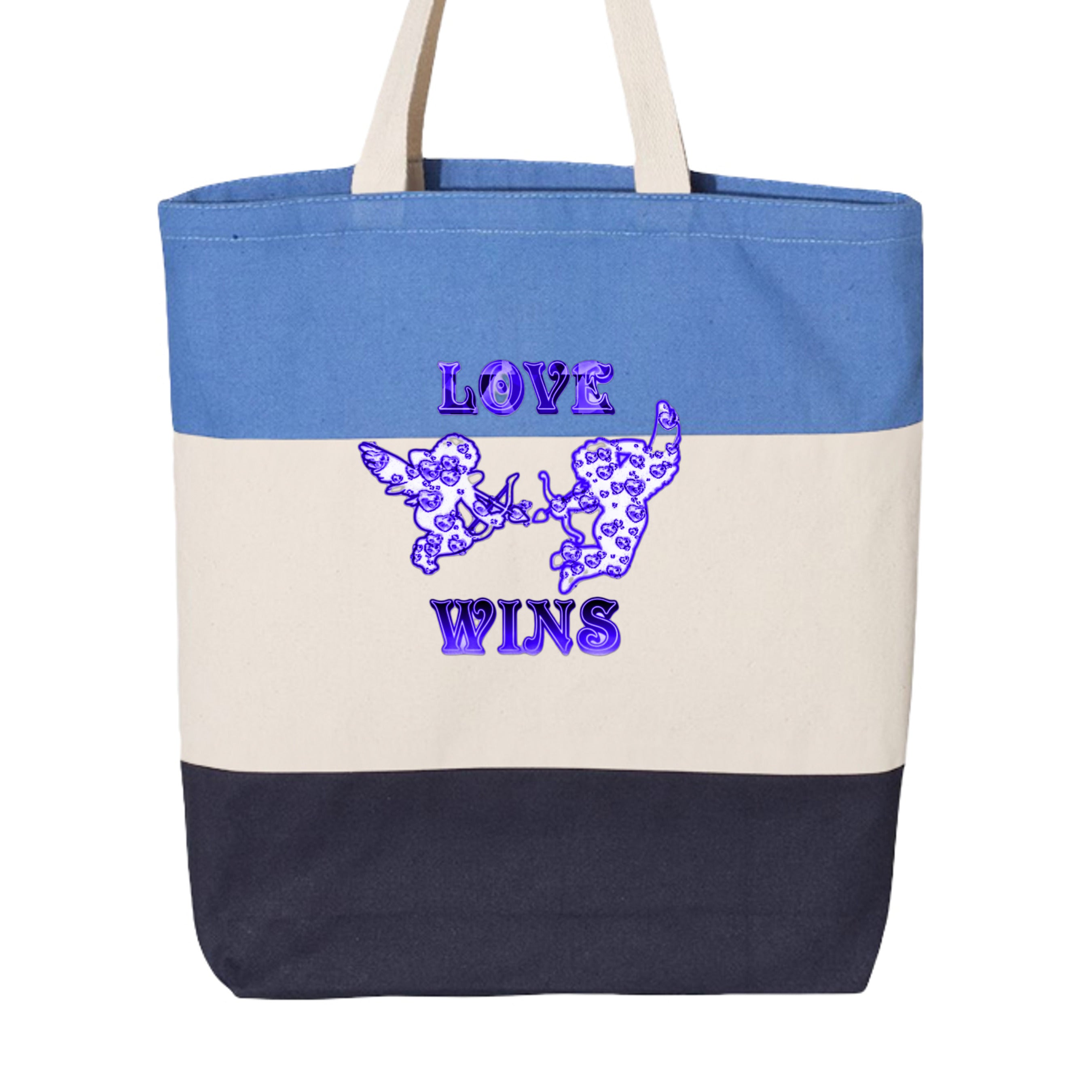 Navy/ Natural/ Carolina Blue - Q125900 - FRONT
