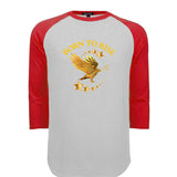 HEATHER GREY / RED - T200 - FRONT