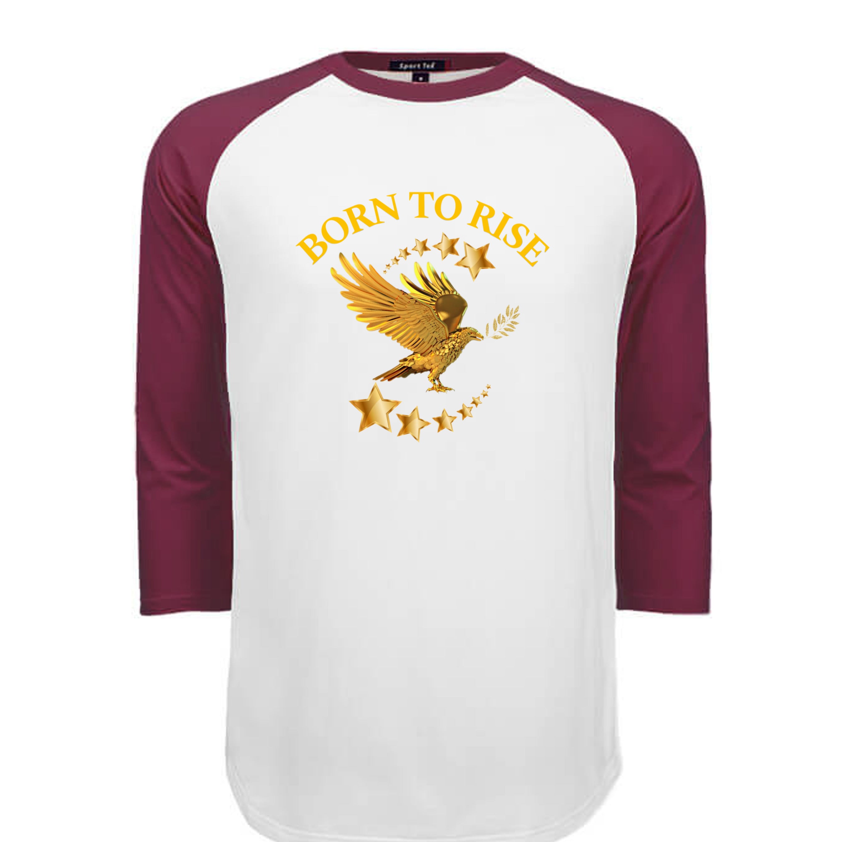WHITE / MAROON - T200 - FRONT
